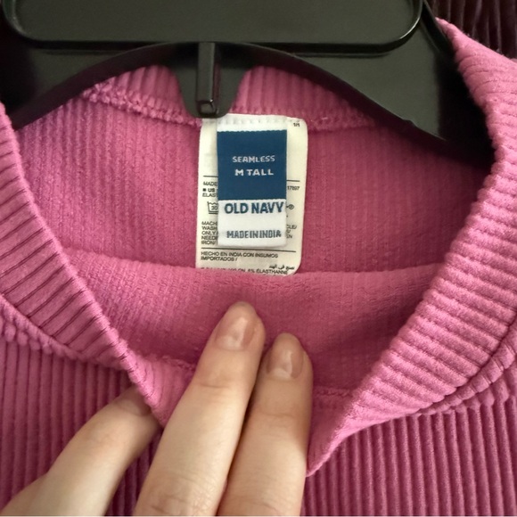 Fitted, Ribbed Pine Tee - Picture 3 of 4